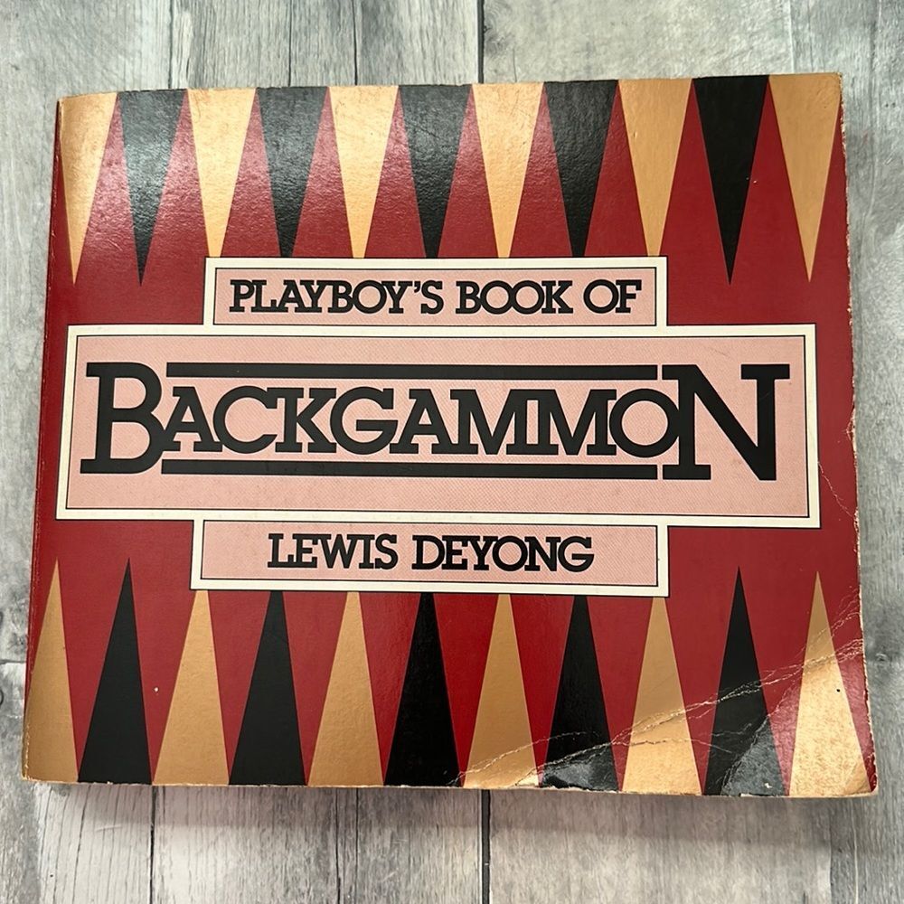 Vintage MCM 1977 Playboys Book of Backgammon